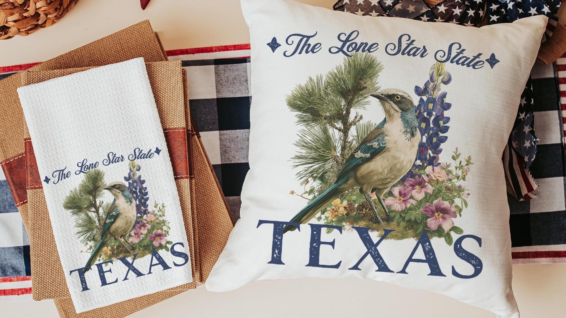 Michigan state bird throw pillows for couch floral Michigan state flower decorative pillows for sofa, Michigan gifts for women, real estate