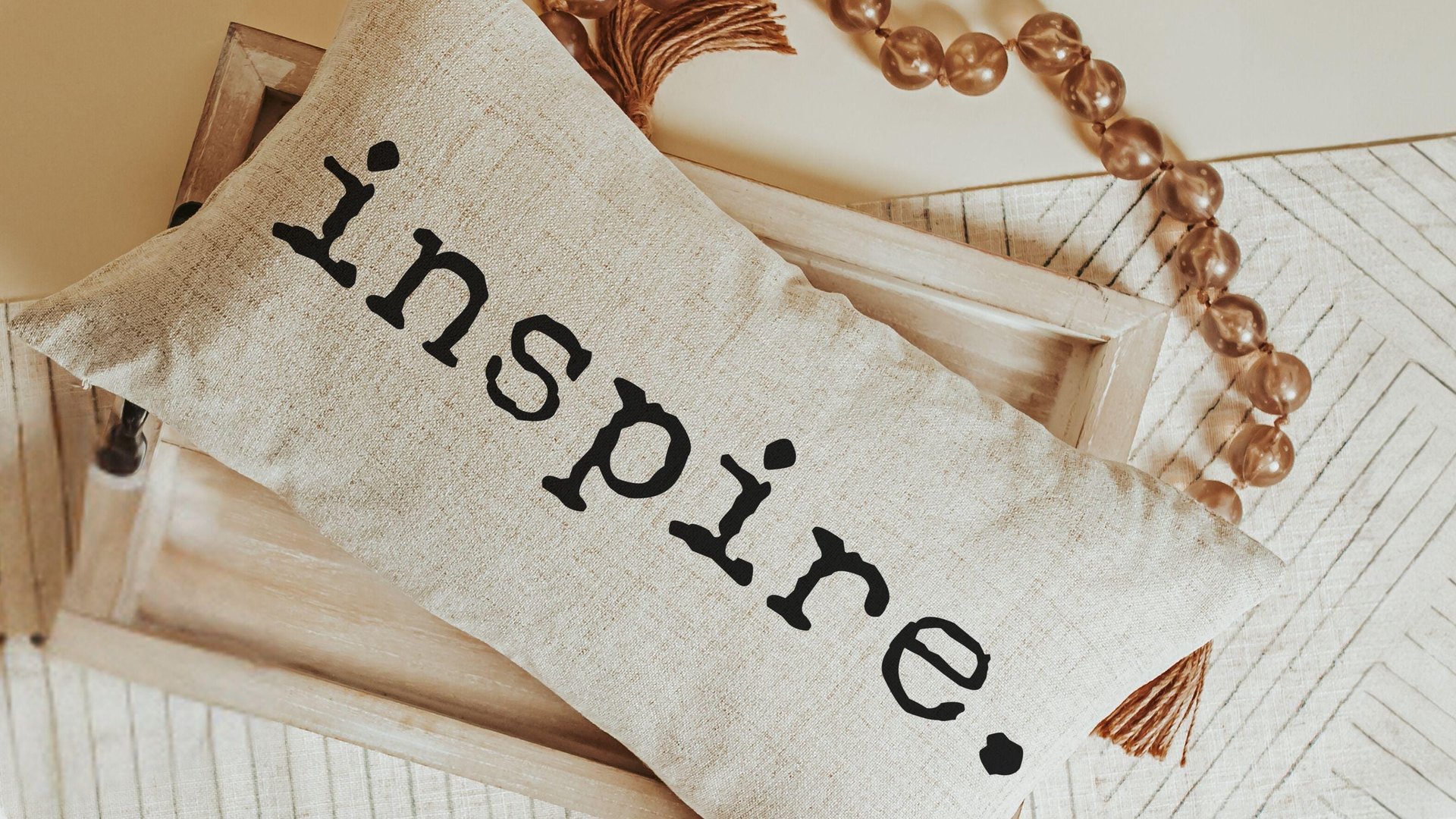 custom word of the year purpose lumbar throw pillows for couch, mantra quote decorative pillows for bed, motivational gifts for badass women