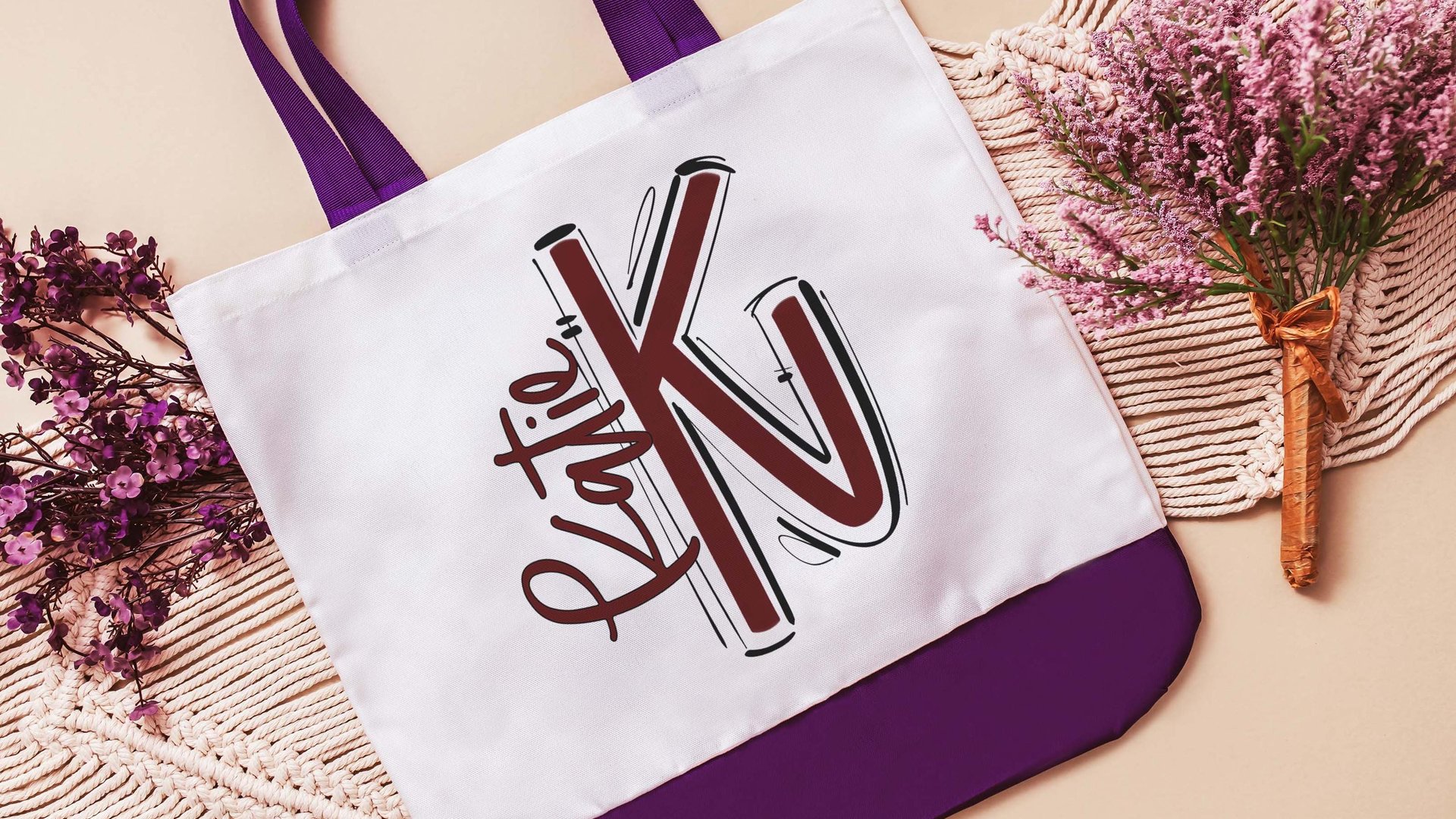 personalized initial tote bag with name, cheer team gifts beach bag for girls trip, carolina blue game day tote bag for school, best gifts