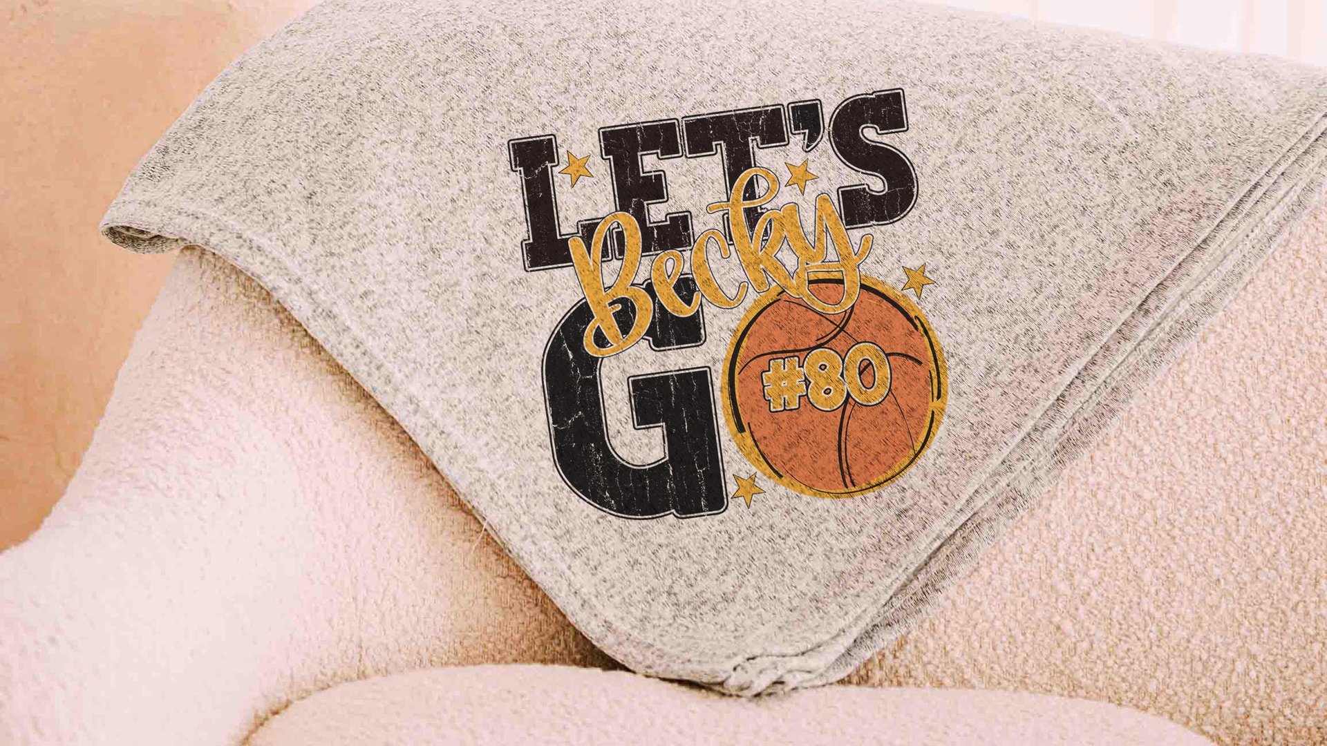 personalized team number basketball blanket with name, 2026 high school graduation gifts for girls, 2026 senior night basketball gifts for