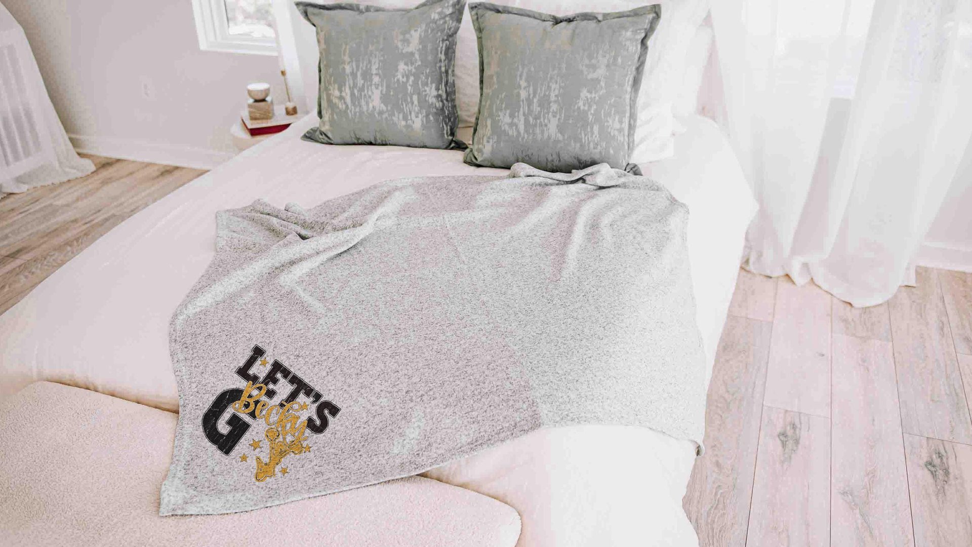 personalized lets go cheer blanket for girls with name, 2026 high school graduation gifts for teammates, 2026 senior night cheer gifts for