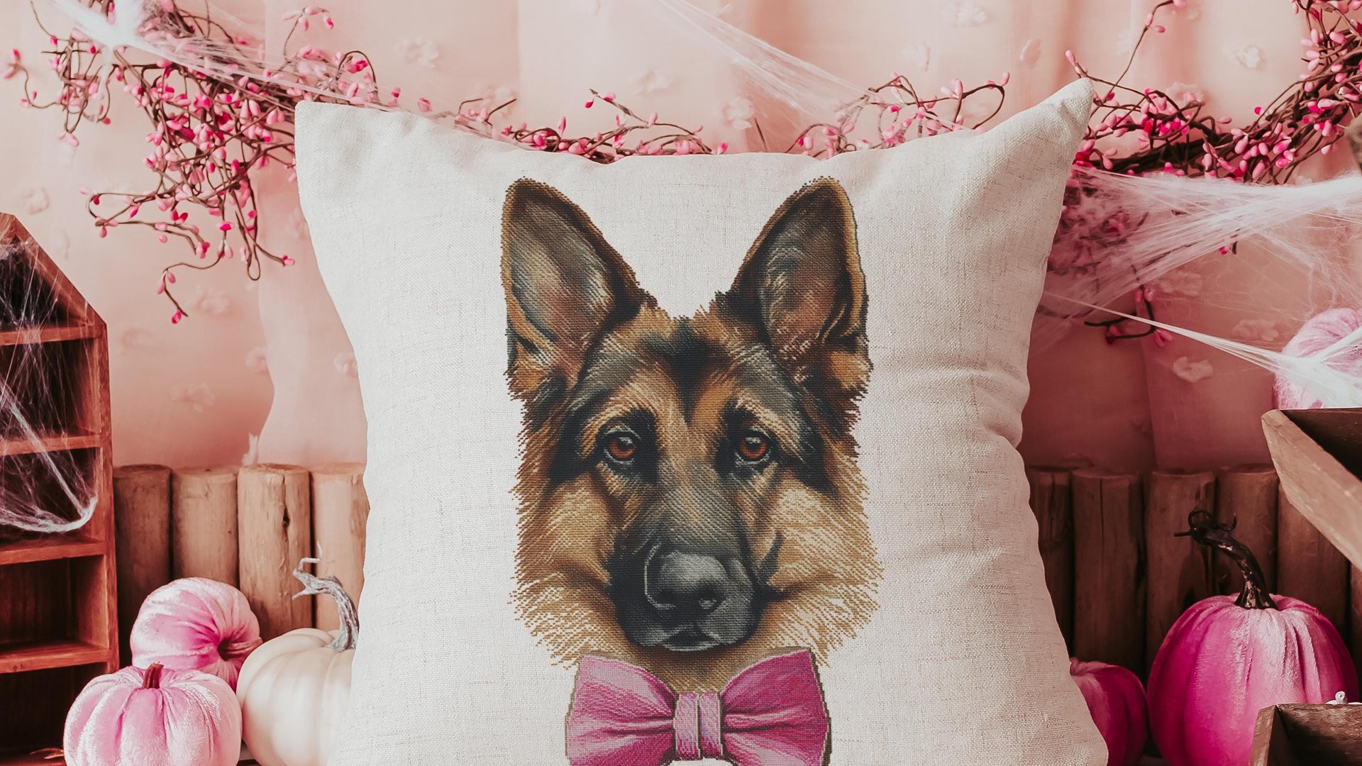 German Shepherd throw pillows for sofa, German Shepherd gifts, dog lover gift for women, shepherd decor, cute dog gifts for dog owners