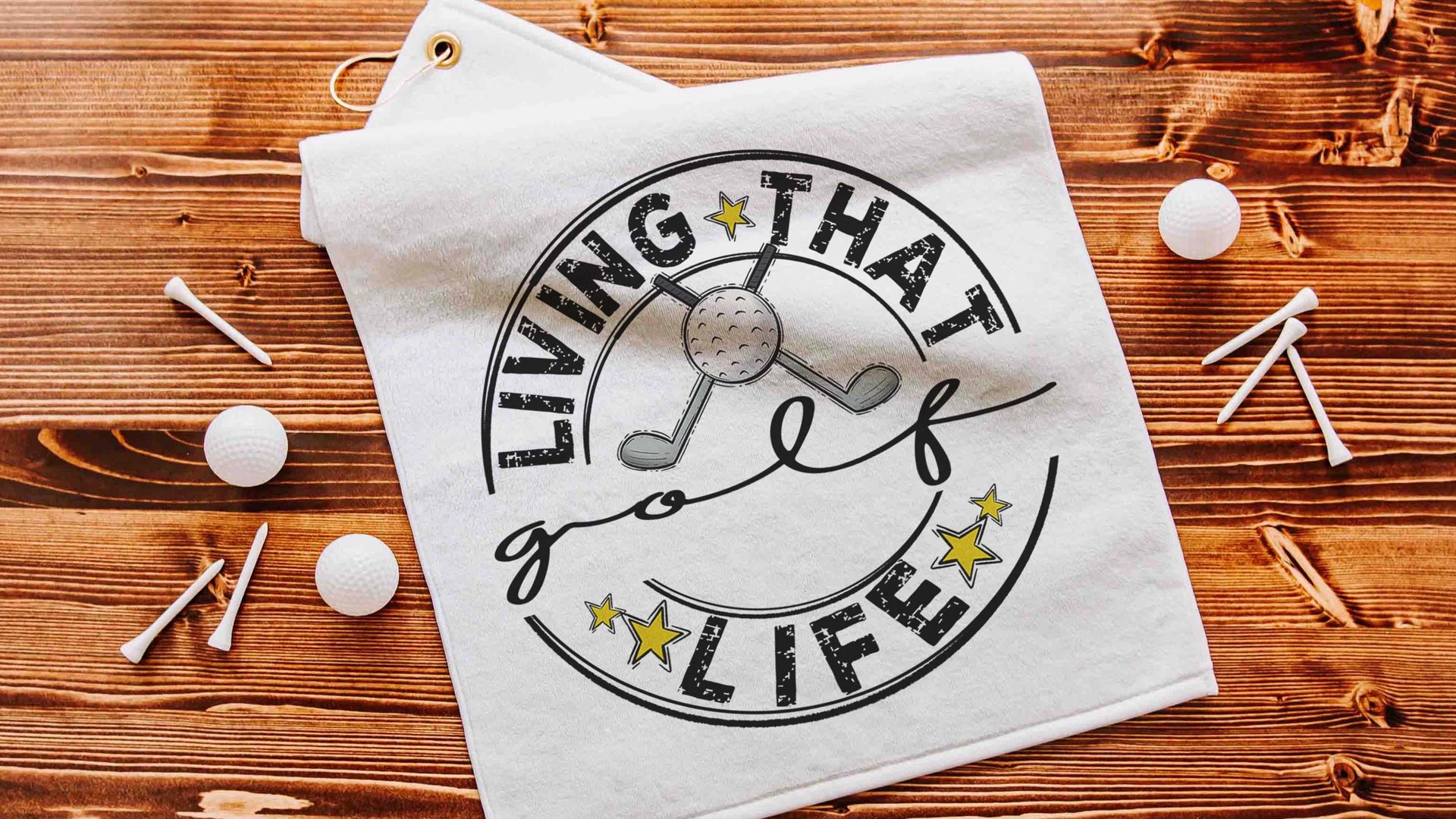 golf life golf towels with grommet, father in law fathers day gift for step dad, funny golf gifts for men, golf bag accessories golfer gifts