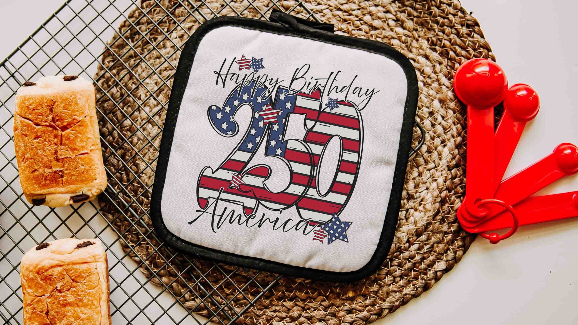 Happy birthday America placemats