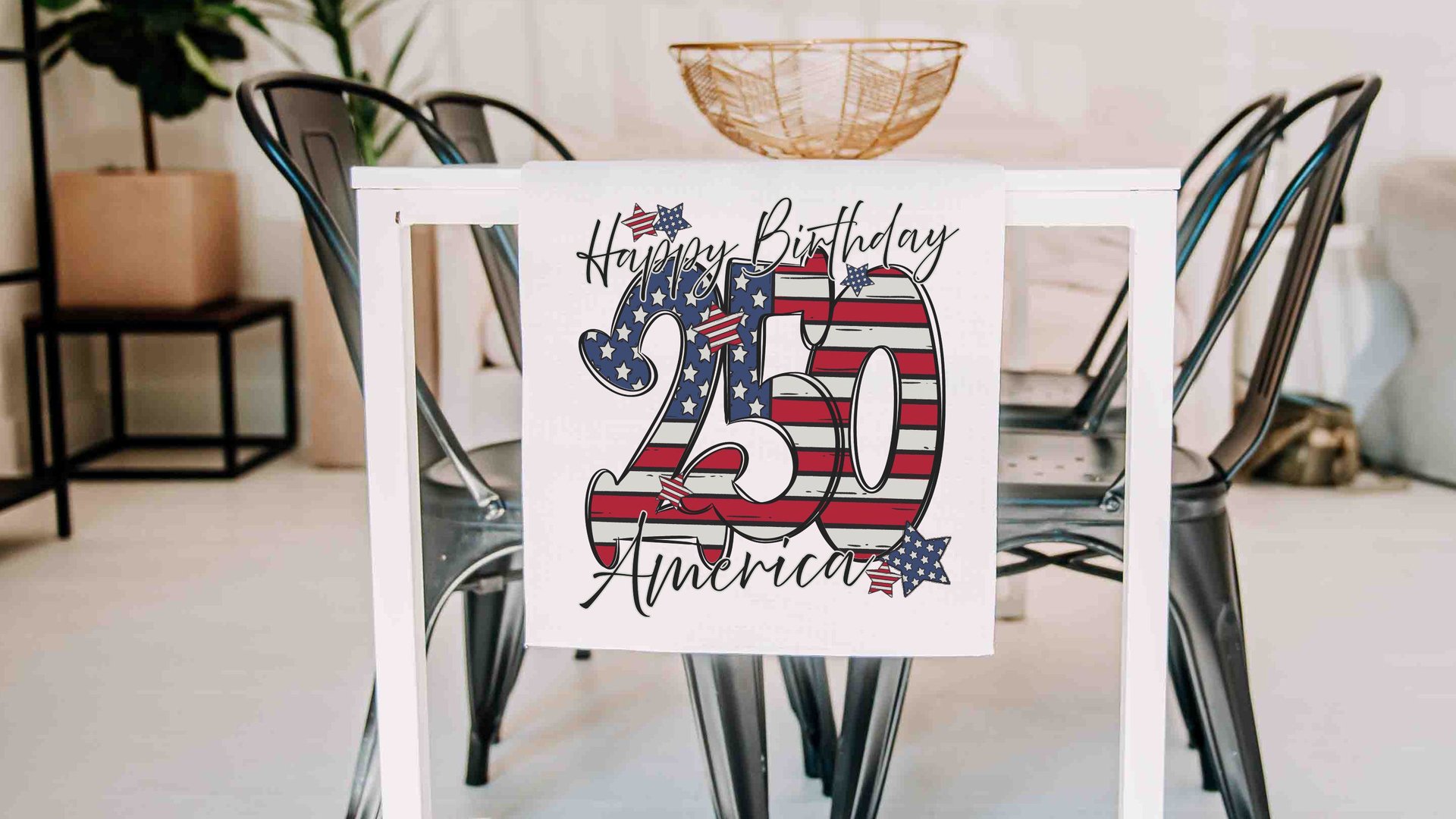 Happy birthday America placemats