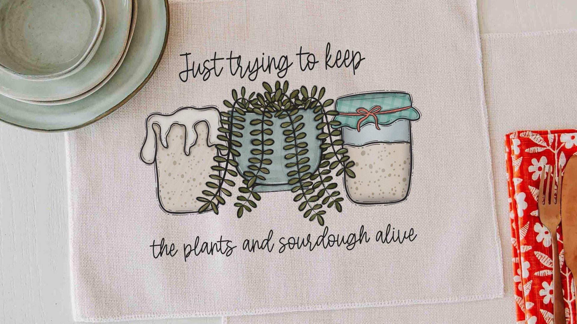 Sourdough placemats