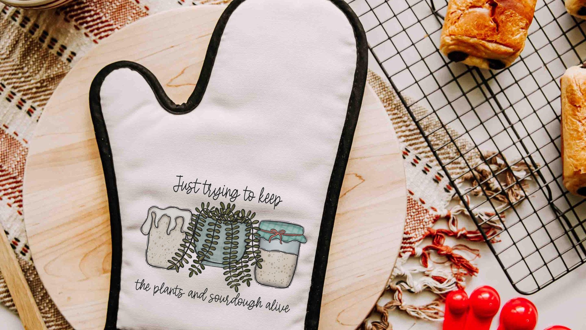 Sourdough table runner 