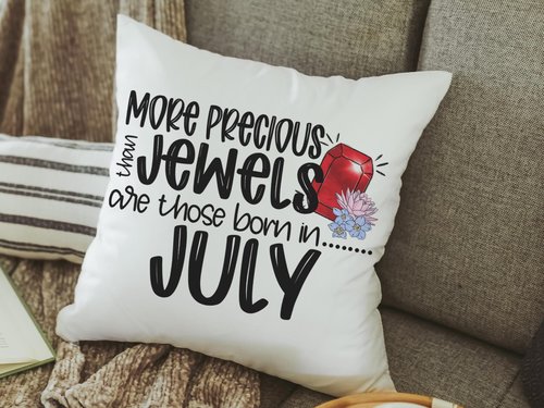 CapableByDesign more precious than jewels throw pillows and towels