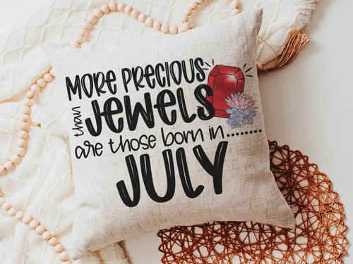 CapableByDesign more precious than jewels throw pillows and towels