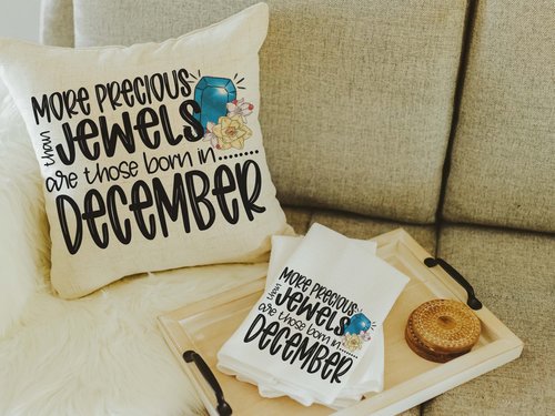 CapableByDesign more precious than jewels throw pillows and towels