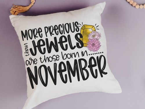CapableByDesign more precious than jewels throw pillows and towels