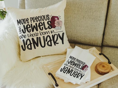 CapableByDesign more precious than jewels throw pillows and towels