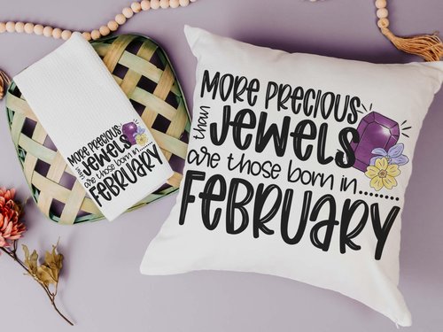 CapableByDesign more precious than jewels throw pillows and towels
