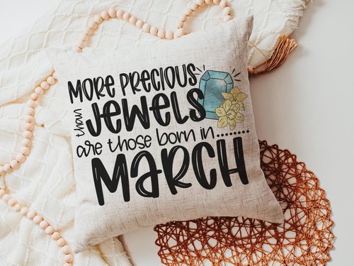 CapableByDesign more precious than jewels throw pillows and towels