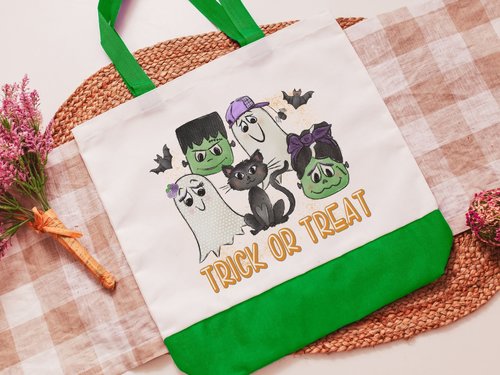 CapableByDesign Halloween friends trick or treat bags