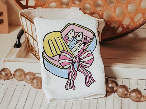 CapableByDesign sardine coquette and summer accessories towels