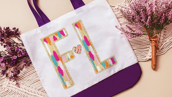 trendy Florida tote bag for cruise, moving to Florida gifts, Florida real estate gifts for realtor, eco friendly beach bag for women, travel