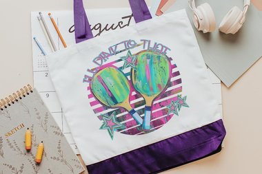 dink to that pickleball tote bag for women, funny pickleball gifts for her, sports tote bag for Mom, pickleball tournament pickleball prizes