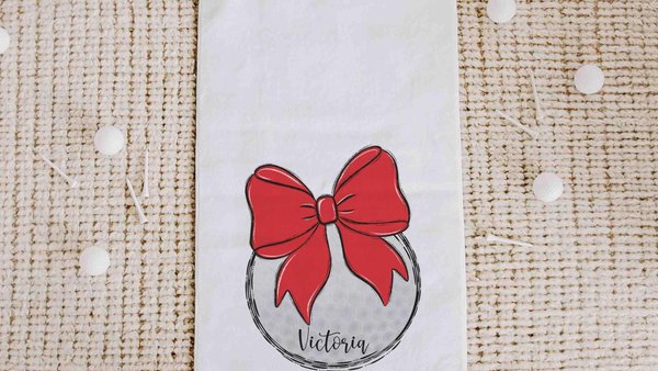 golf coquette golf towels personalized red school spirit girls golf team end of season gift, golf stocking stuffers for golfers, golf mom