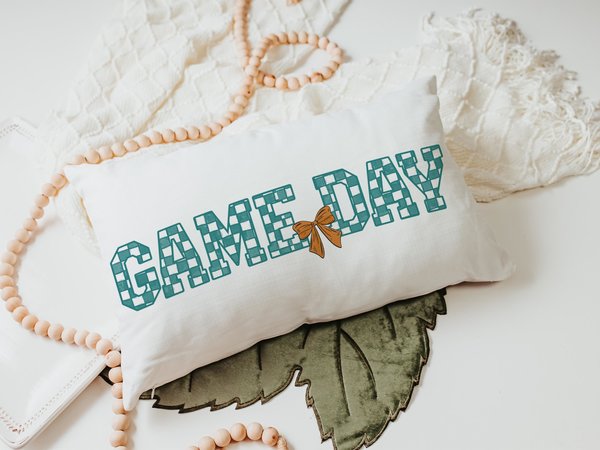 CapableByDesign Game Day Throw Pillow