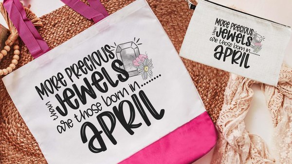 more precious than jewels Christian tote bag for women, Proverbs 3:15 wristlet bag, April gifts for daughter, April birthday gift for her