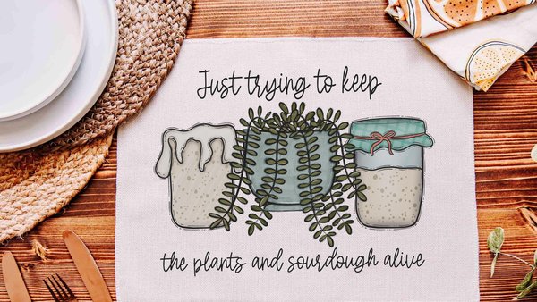 Sourdough placemats
