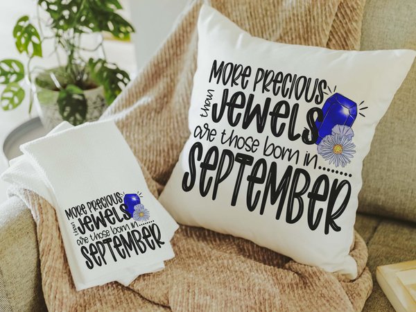 CapableByDesign more precious than jewels throw pillows and towels