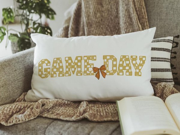 CapableByDesign Game Day Throw Pillow