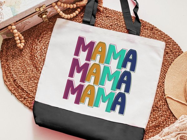 CapableByDesign mama mama mama tote bag